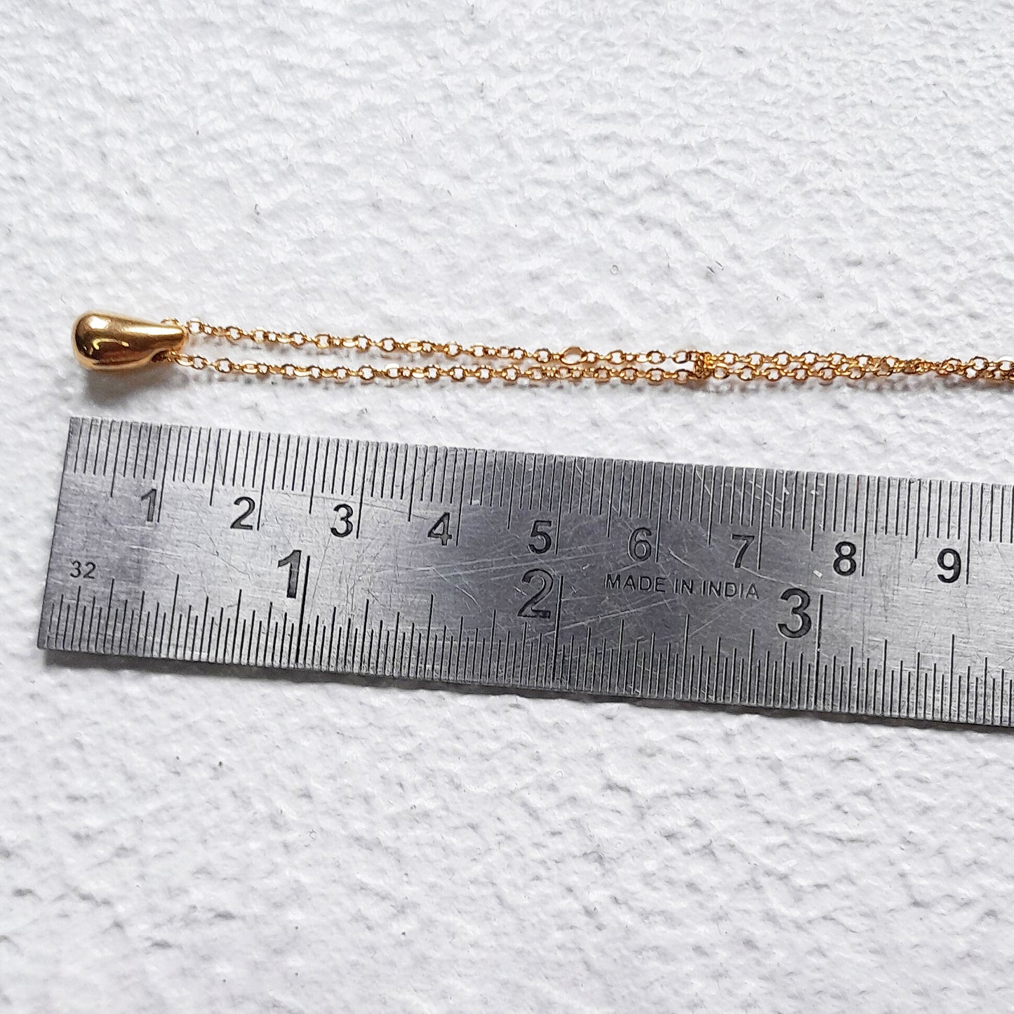 Y Shaped Raindrop Necklace Gold: Stunning Lariat Necklace for Women