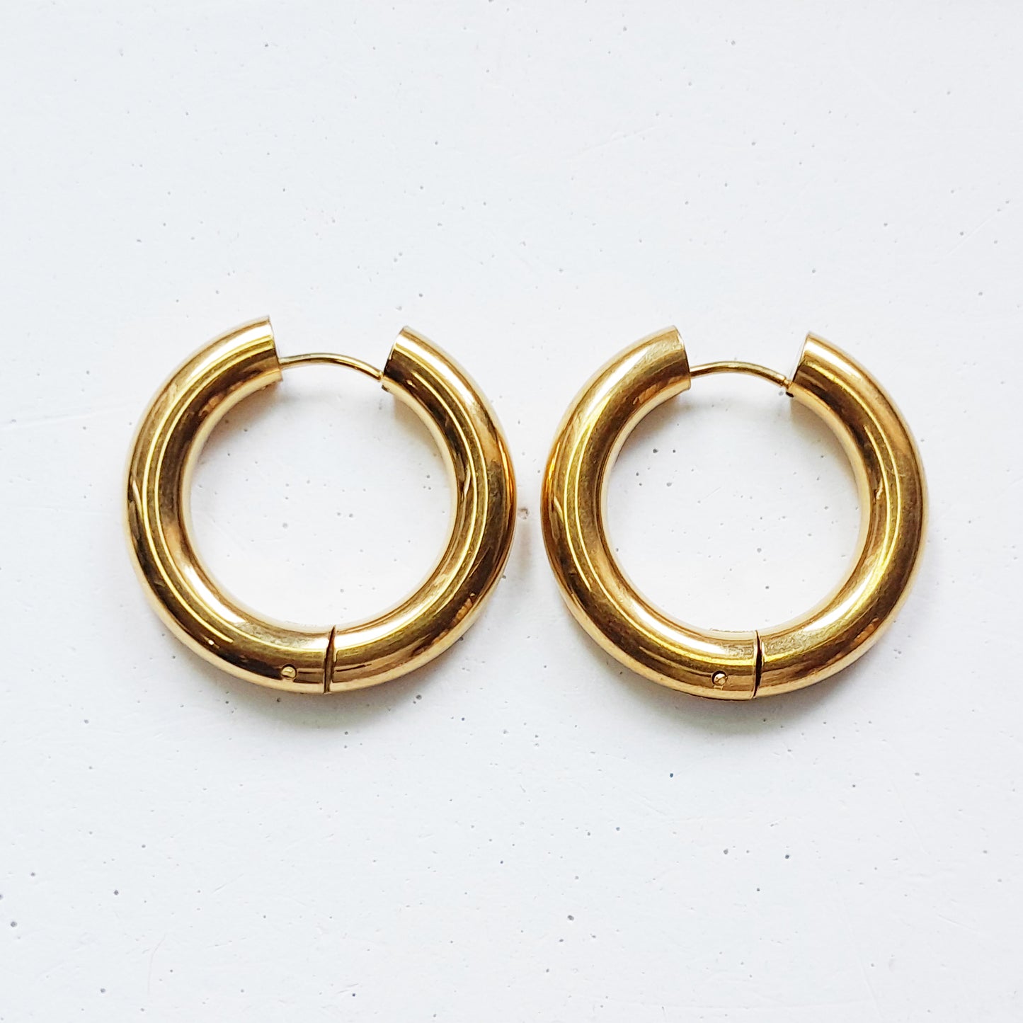 Thick Hoop Earrings for Women | Gold, Chunky & Everyday Style