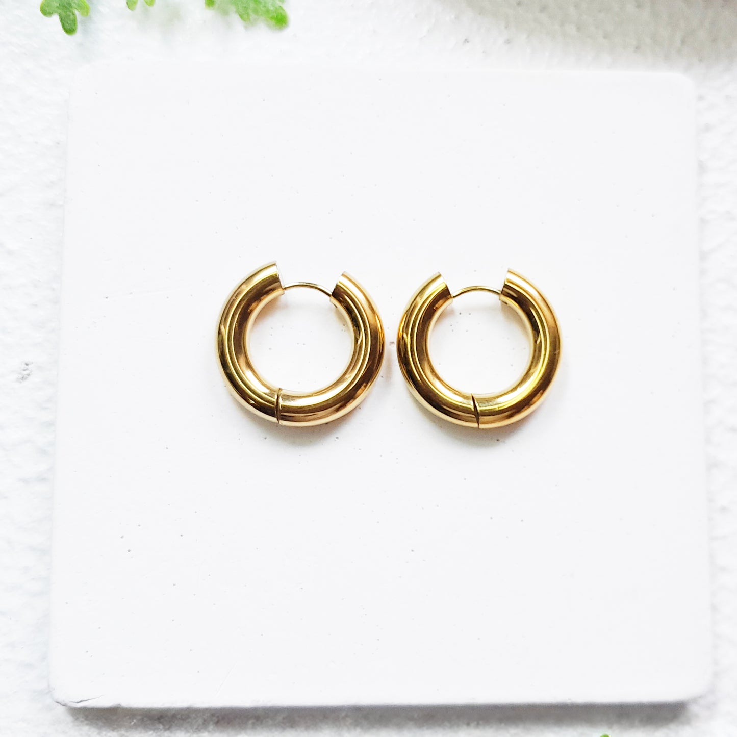 Thick Hoop Earrings for Women | Gold, Chunky & Everyday Style