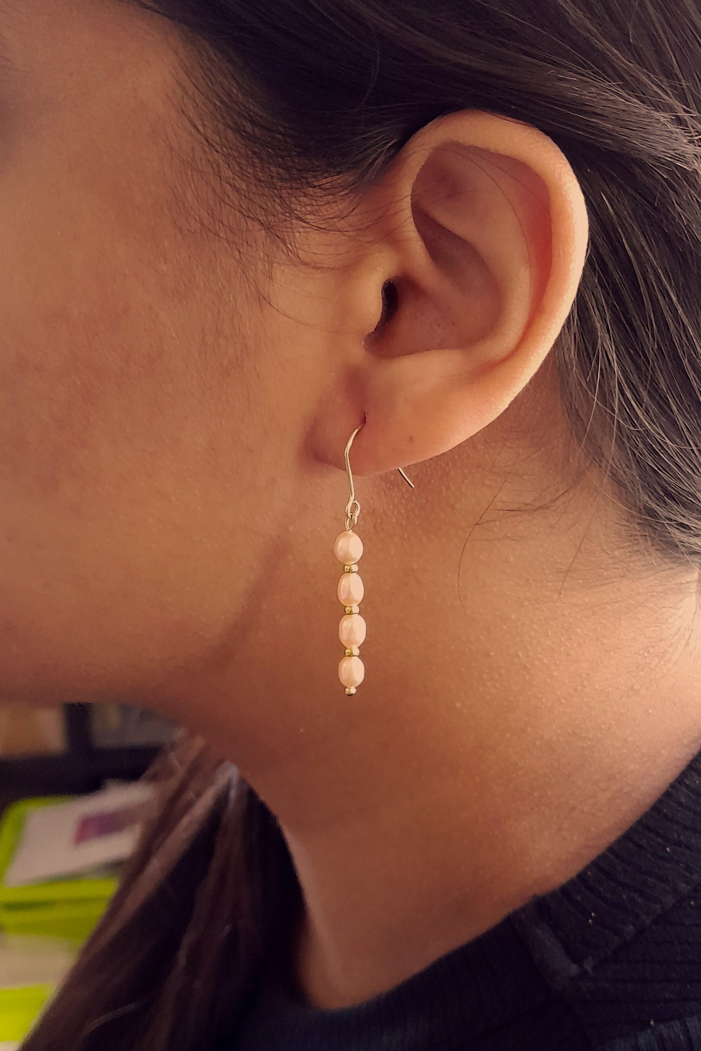 Light Pink Pearl Earrings: The Perfect Bridesmaid Gift