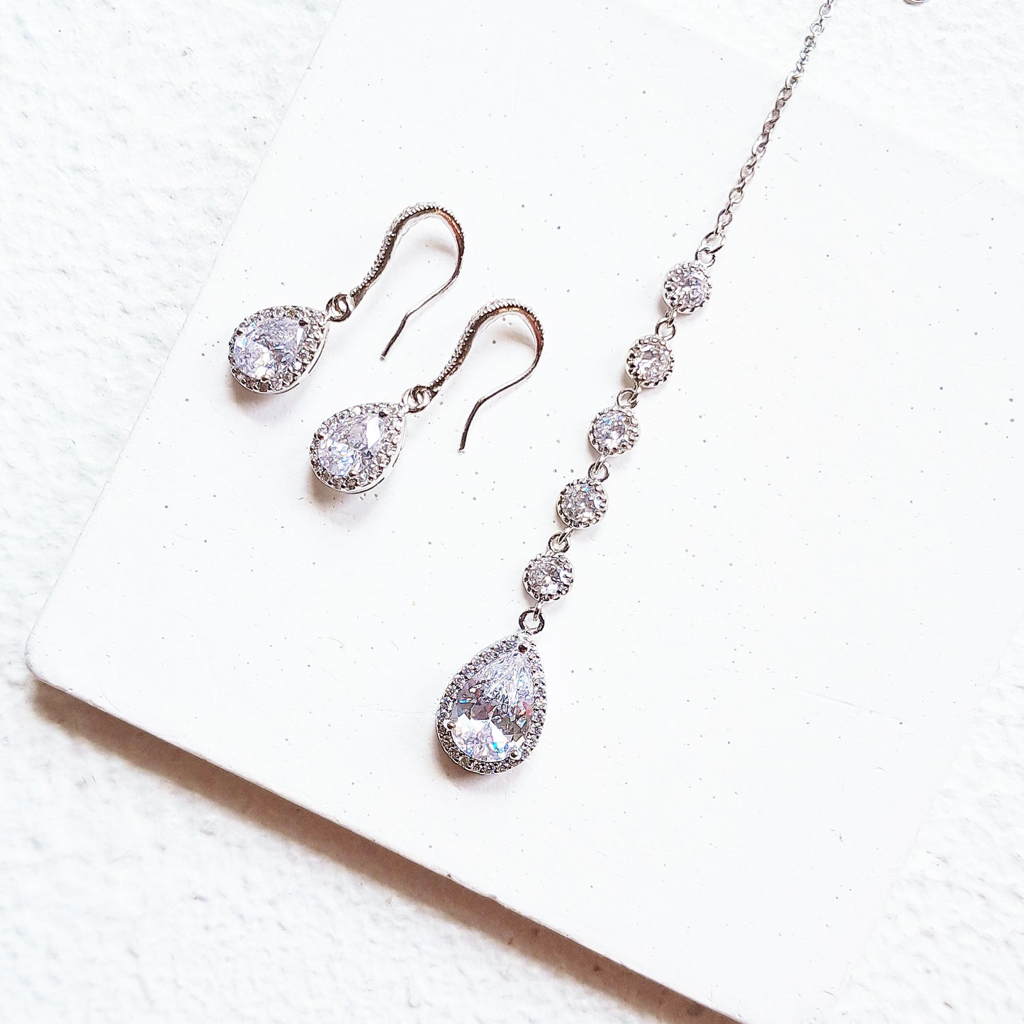 Silver Maang Tikka, Dainty Cubic Zirconia Bridal Headpiece, Boho Wedding Hair Jewelry