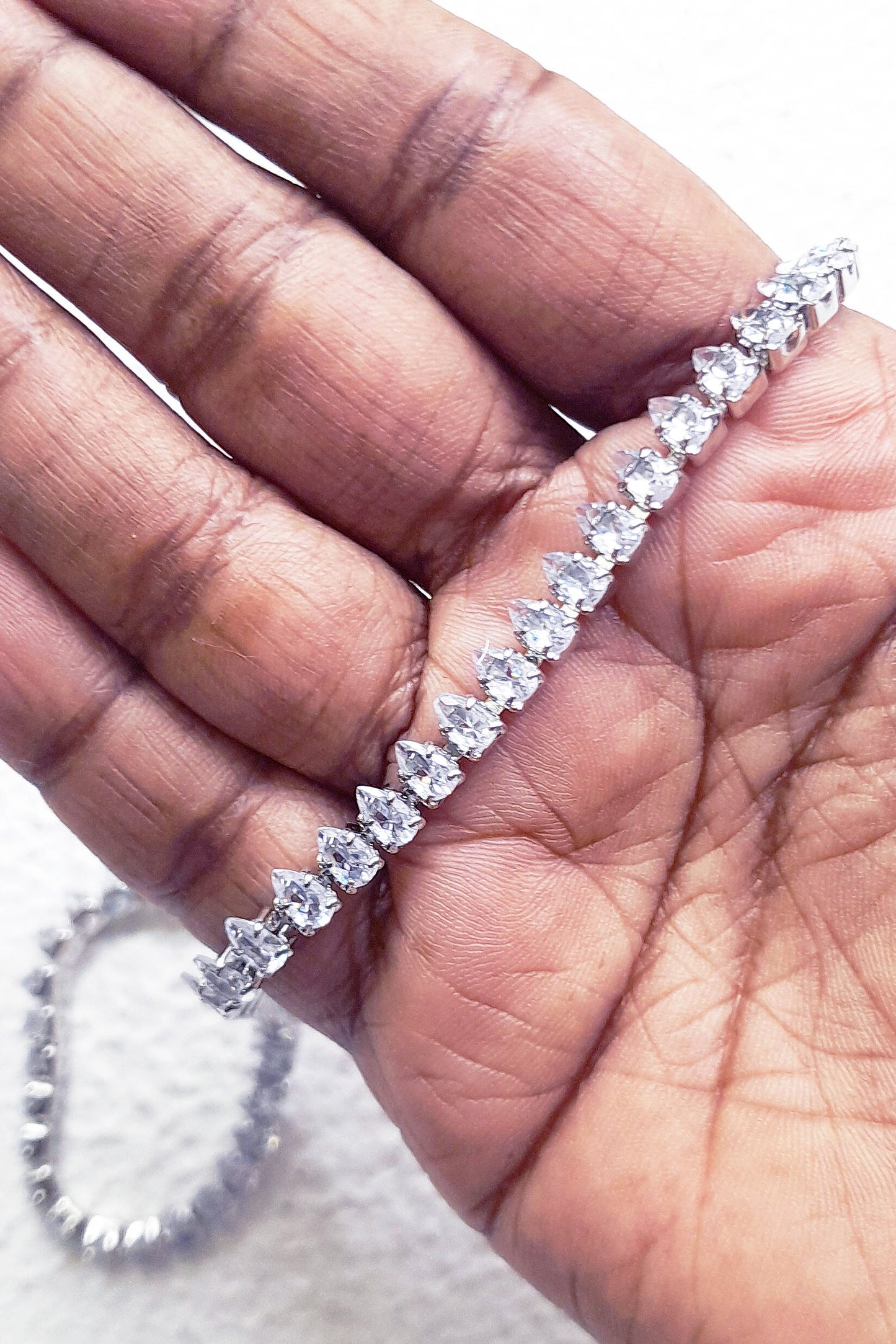 Dainty Silver Collar Jewelry Set