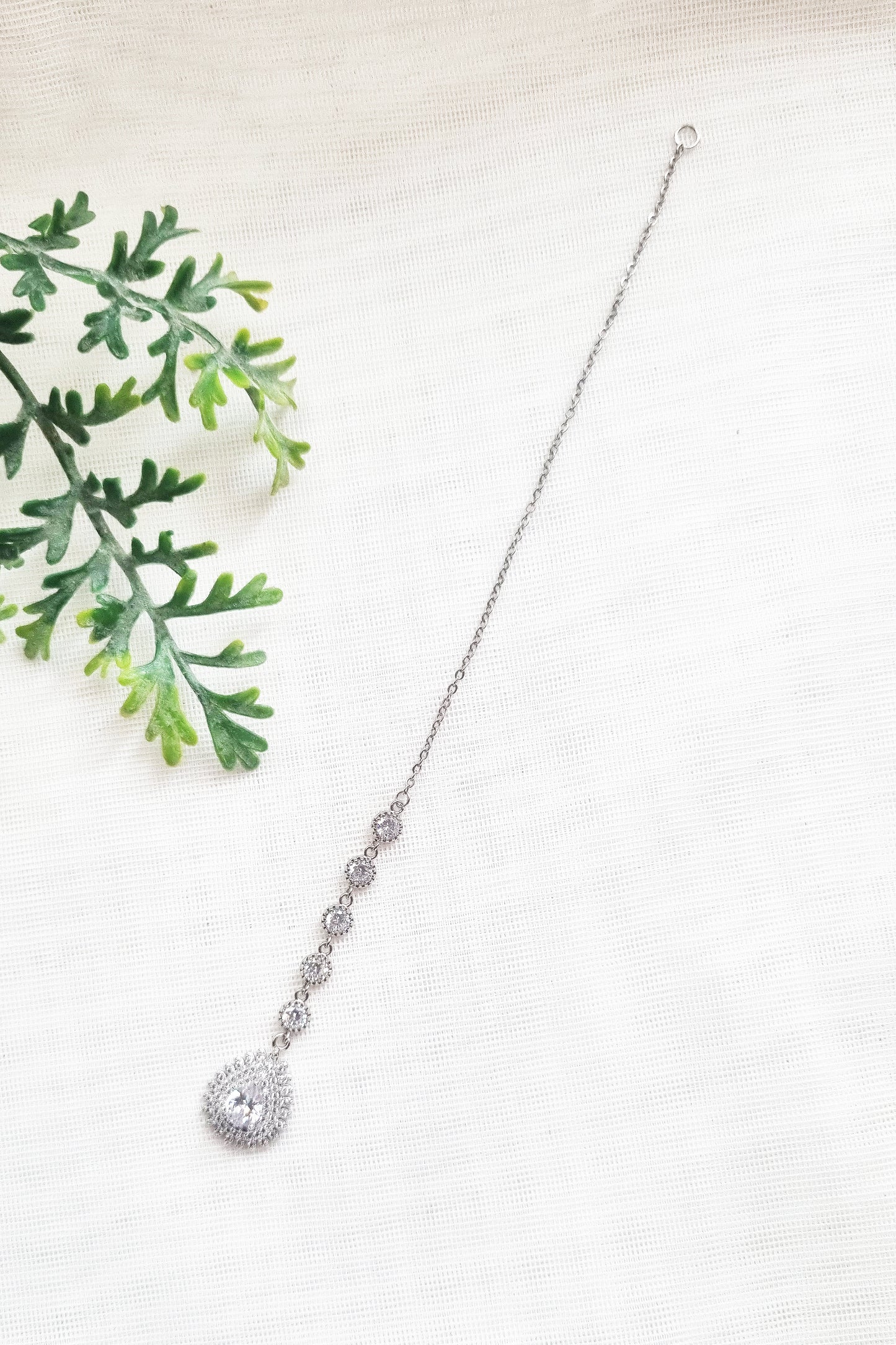 Dainty Starburst Maang Tikka for Boho and Indian Brides