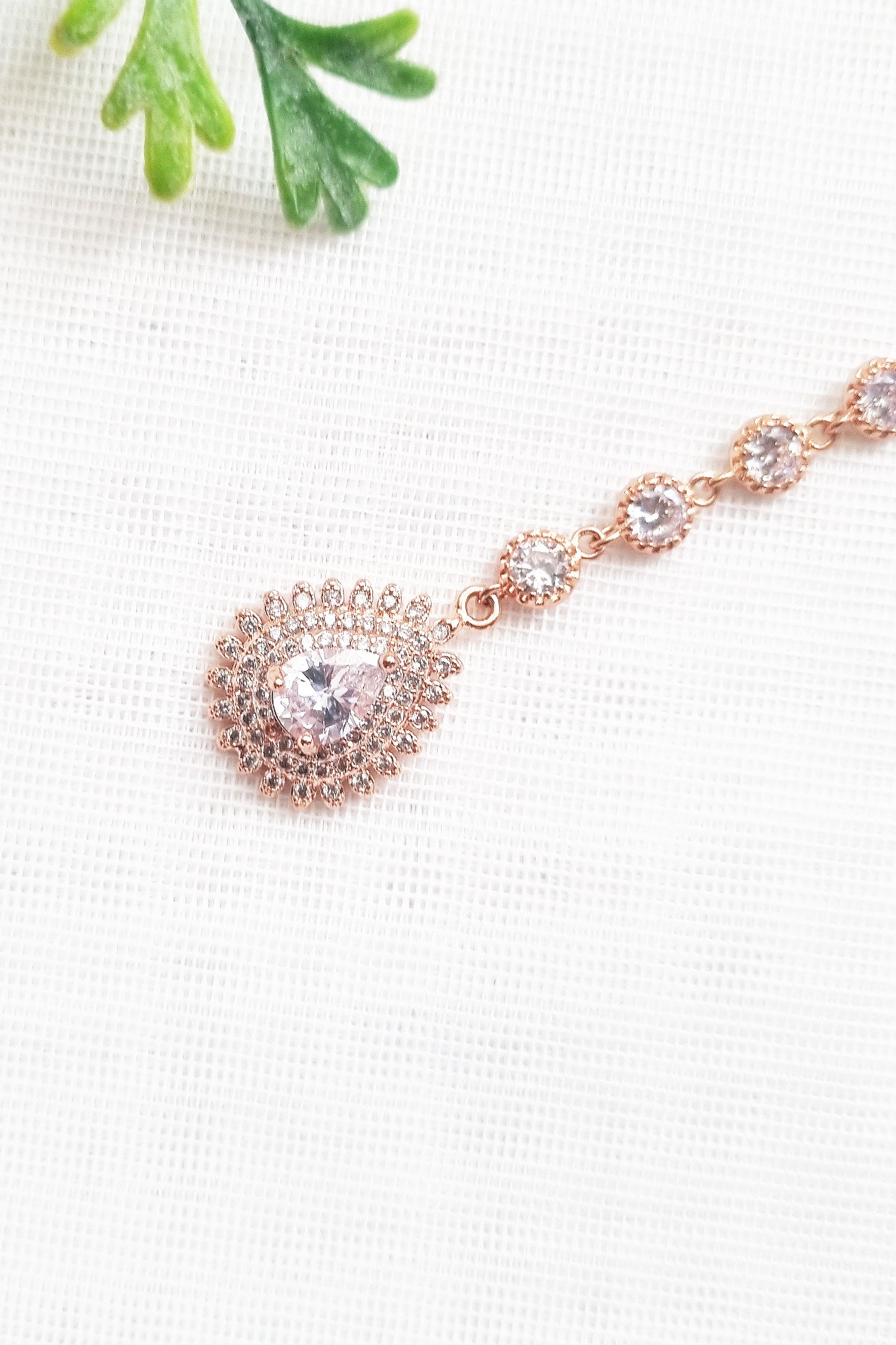 Dainty Starburst Maang Tikka for Boho and Indian Brides