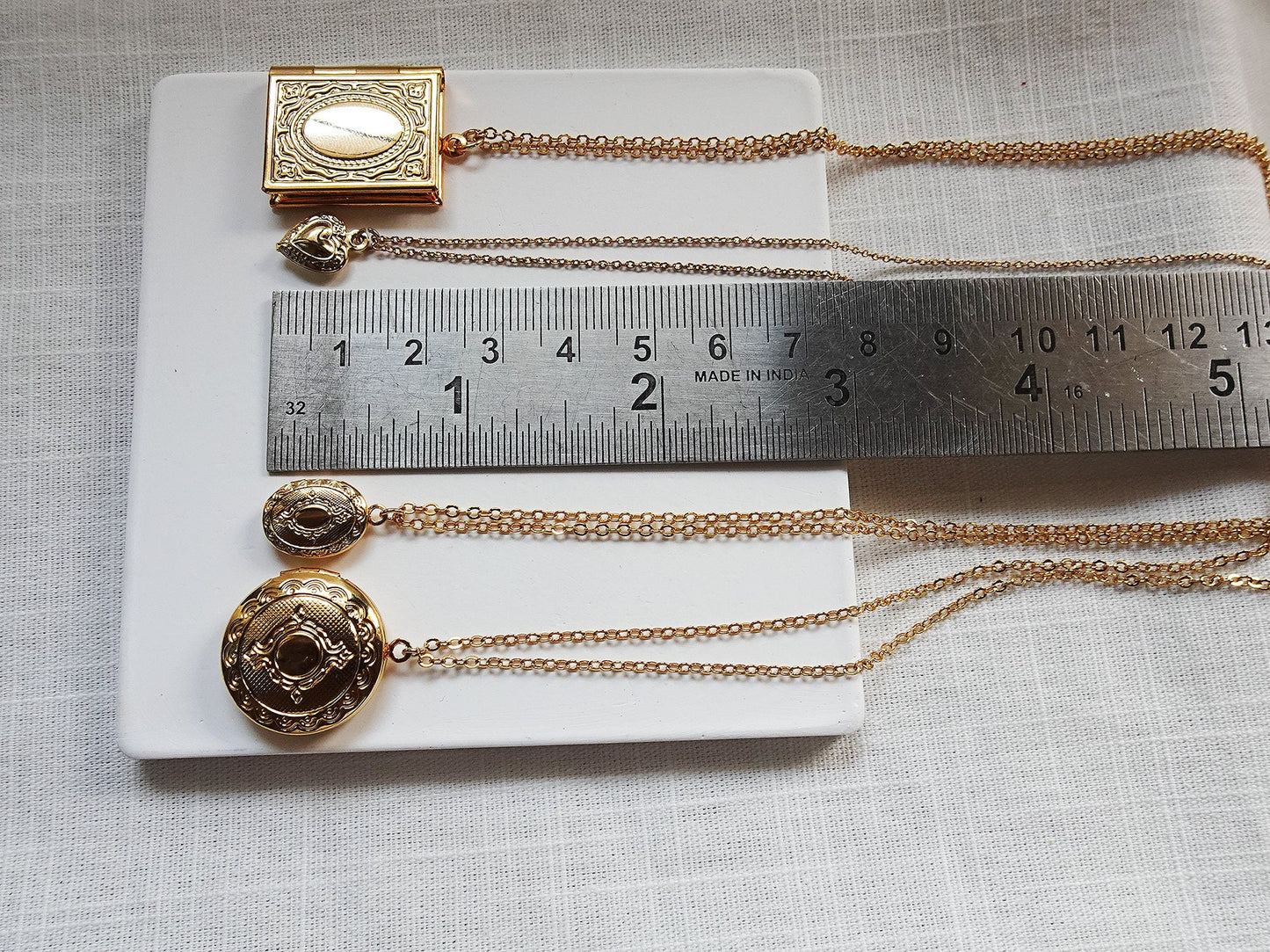 Book Locket Necklace