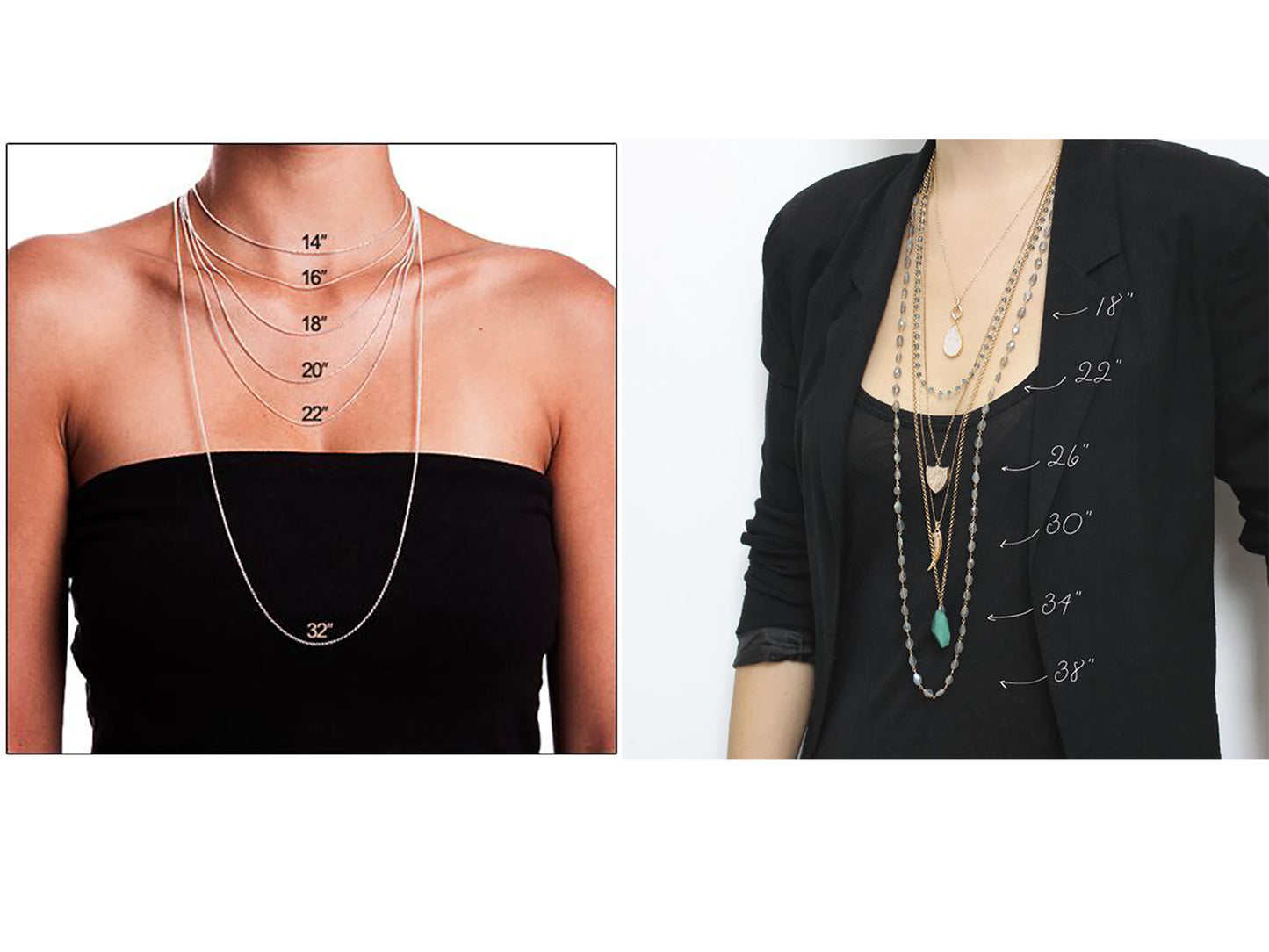 Freshwater 3 pearl pendant necklace gold, silver rose gold