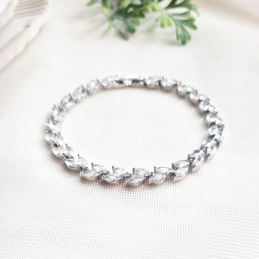 Marquise Crystal Bridal Bracelet