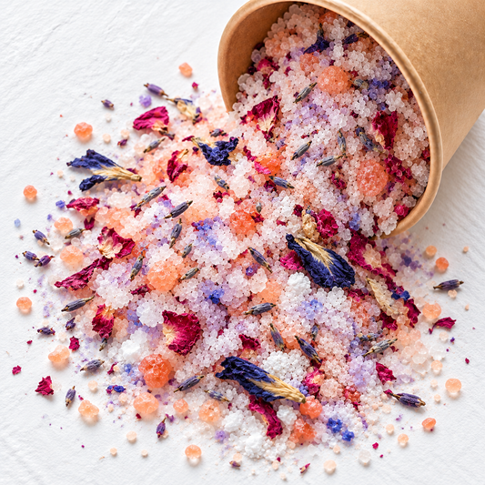 CALM — Lavender & Geranium Botanical Bath Salts | Twixt Wellness